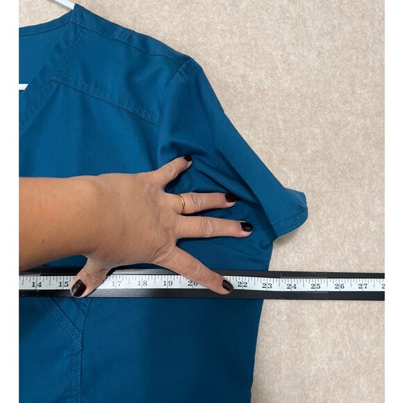 Bundle of 3 Dickies Dynamix and CheroKee Women's 3 Pocket V-Neck Scrub Top Sz XL - Picture 10 of 10